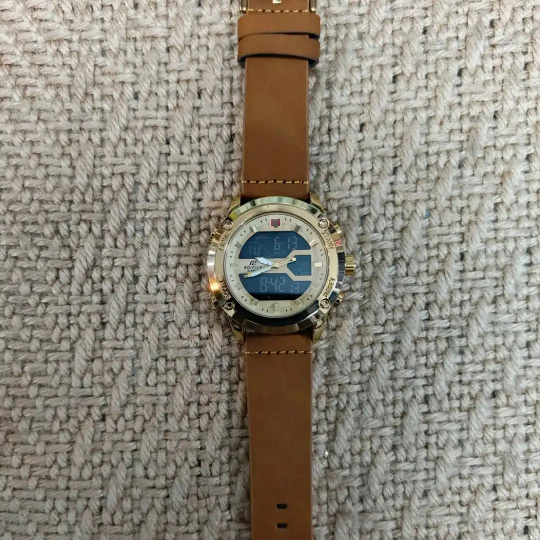 EDIFICE CASIO Ana-digi Watch