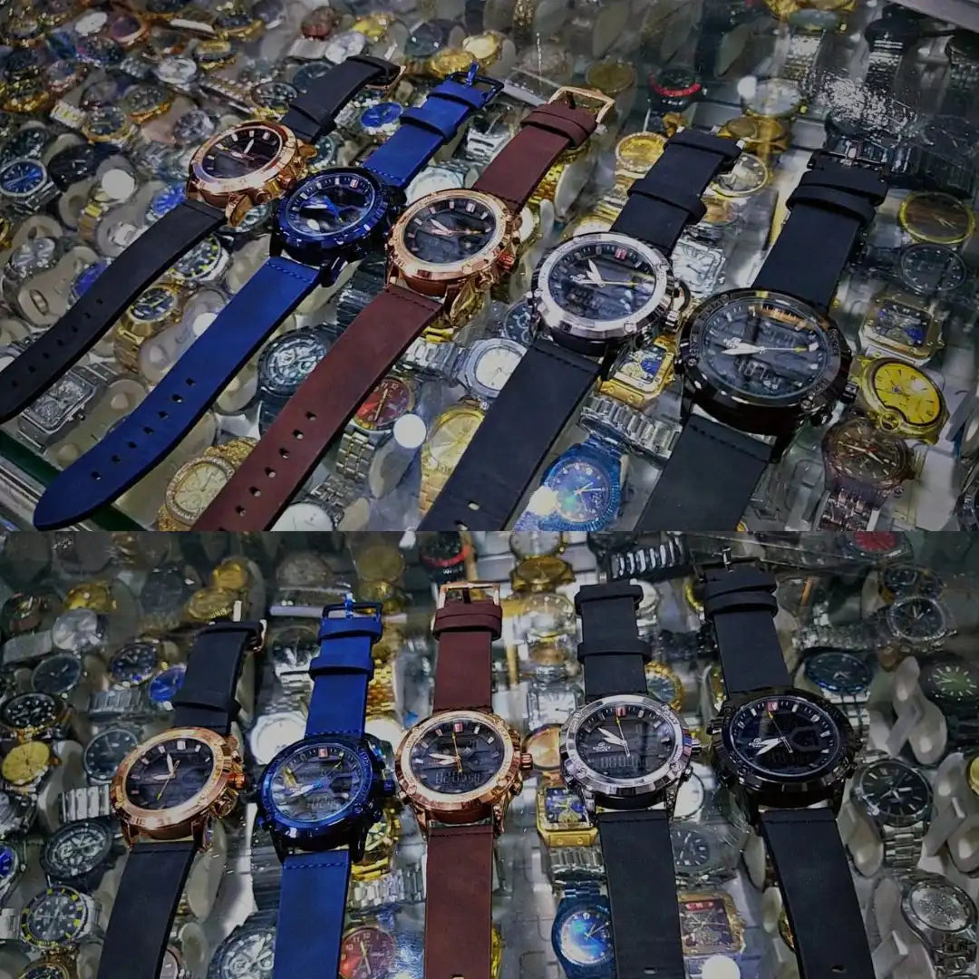 EDIFICE CASIO Ana-digi Watch
