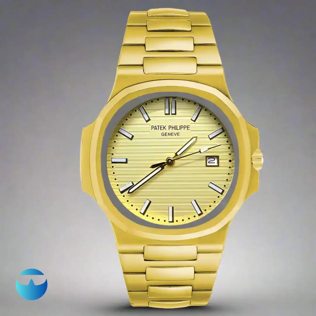 patek philippe geneve Full Golden Watch ChushMato