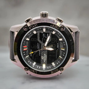 EDIFICE CASIO Ana-digi Watch