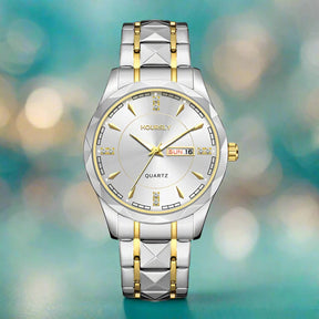 Elegant HOURSLY Quartz Wristwatch