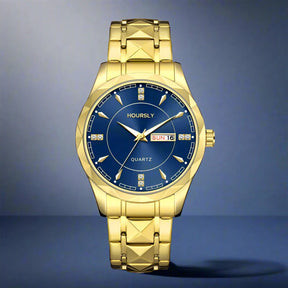 Elegant HOURSLY Quartz Wristwatch