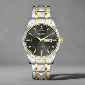 Elegant HOURSLY Quartz Wristwatch