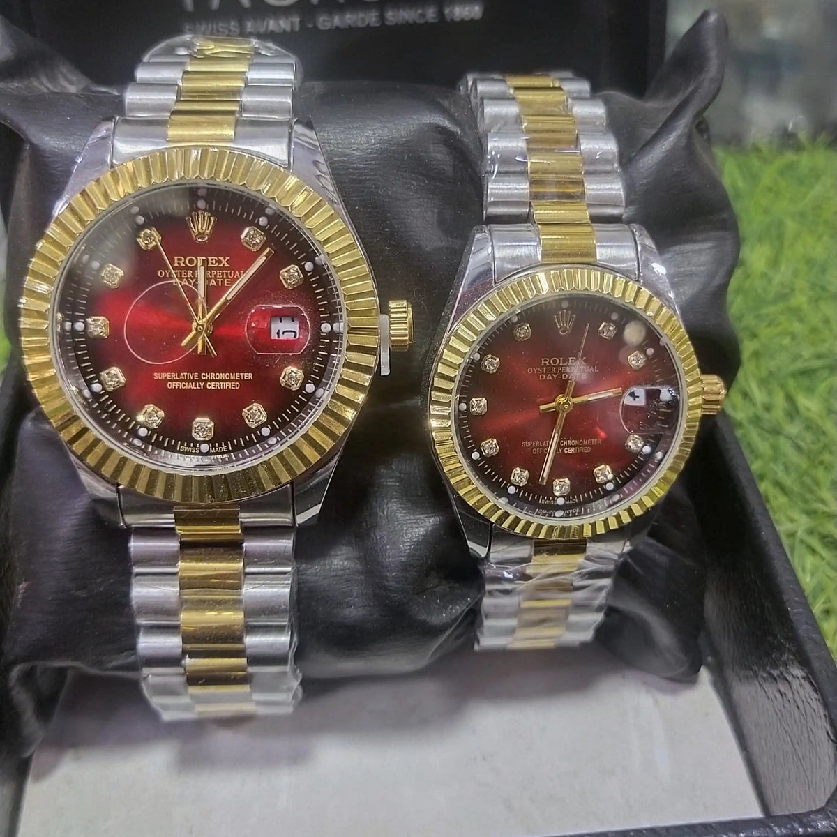 RLX-two-tone-date-couple-watch-chushmato