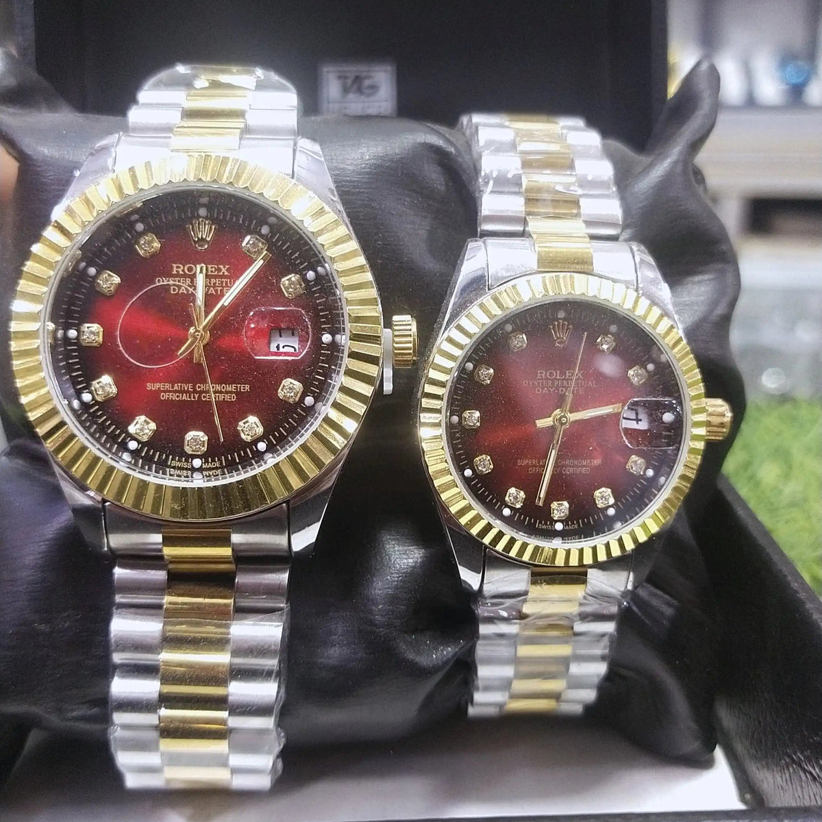 RLX-two-tone-date-couple-watch-chushmato