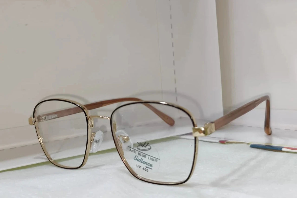 Salience Anti Blue Light UV 400 EyeGlasses brown