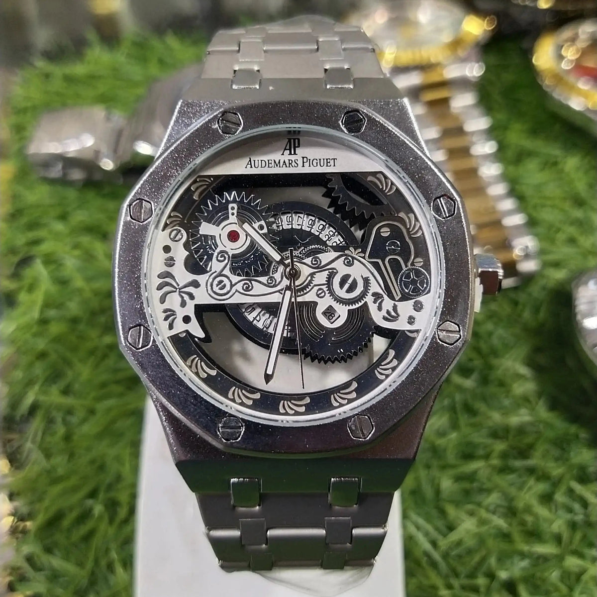 Audemars Piguet silver AAA copy for sale in pakistan ChushMato