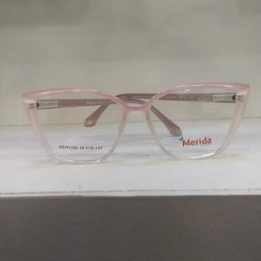 Merida Elegance Cat-Eye MER2205 Pink Frame – Stylish Women's Eyeglasses