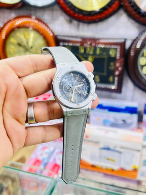 Minimal Hubl*t Hologram Chronograph Watch