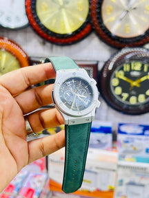 Minimal Hubl*t Hologram Chronograph Watch