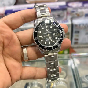 RLX GMT Silver BLACK