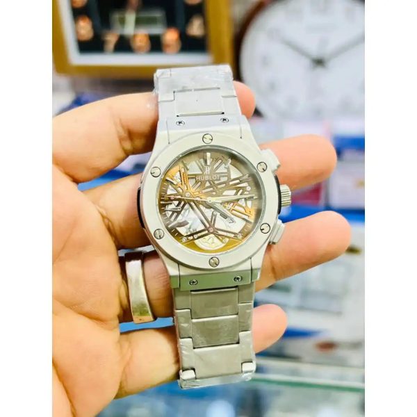 Hublot mechanical circle chain Brown Watch