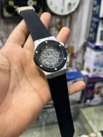 Minimal Hubl*t Hologram Chronograph Style Watch - Image 3