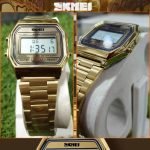 Skmei 1123 Unisex Digital Golden Watch - Image 13