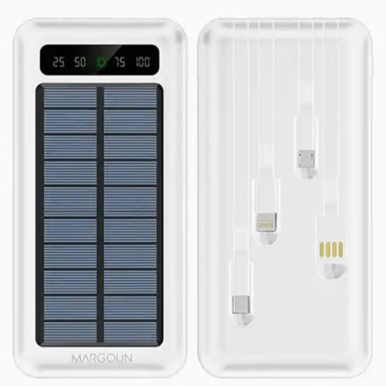 10000mAh Solar Power Bank – Fast Charging, Portable & Multi-Device